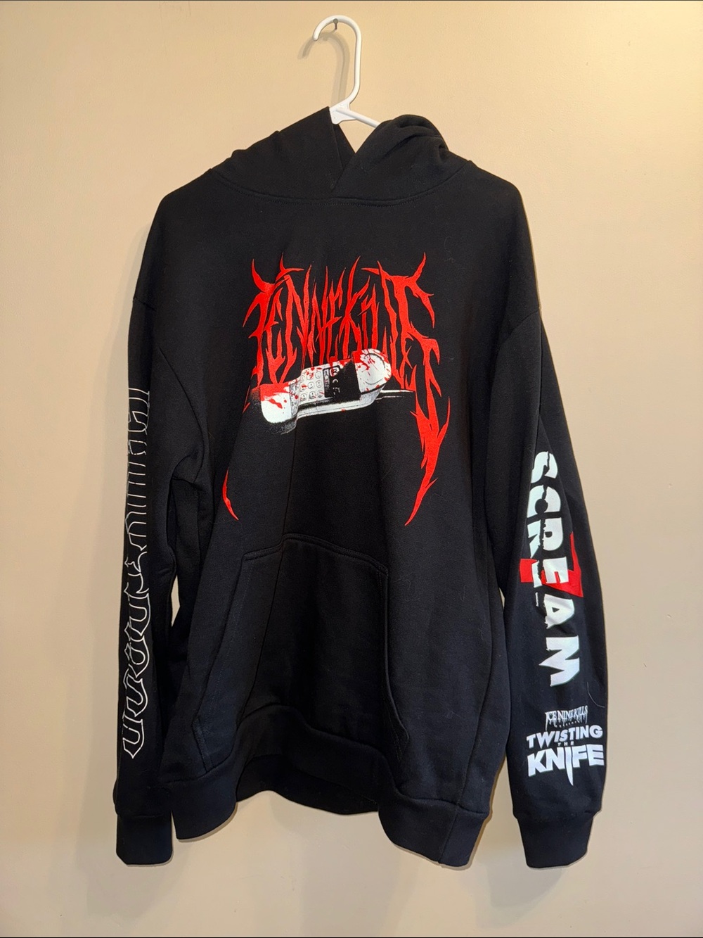 Ice Nine Kills X Scream 7 Twisting the Knife Hoodie